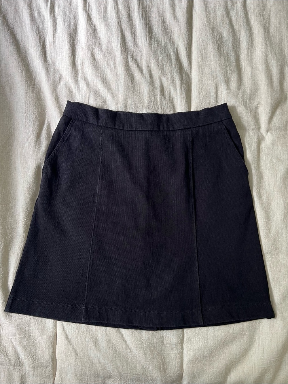 Issac Mizrahi Black A-Line Women's Skort